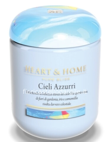 Candele Profumate Heart Home.Candela Profumata Di Soia Biologica 340 Gr Consegna Fiori A Castello D Argile