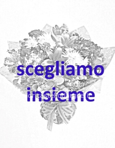 Omaggio da concordare a telefono al 3485110495 (sede di Castello d'Argile) o al 3472109975 (sede di Castel Maggiore)